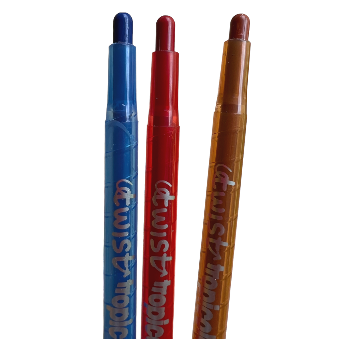 Crayones Twist Tropicolor grandes