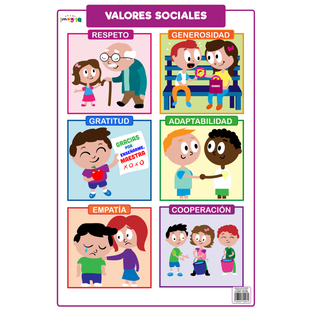Valores Sociales y Personales POSTER