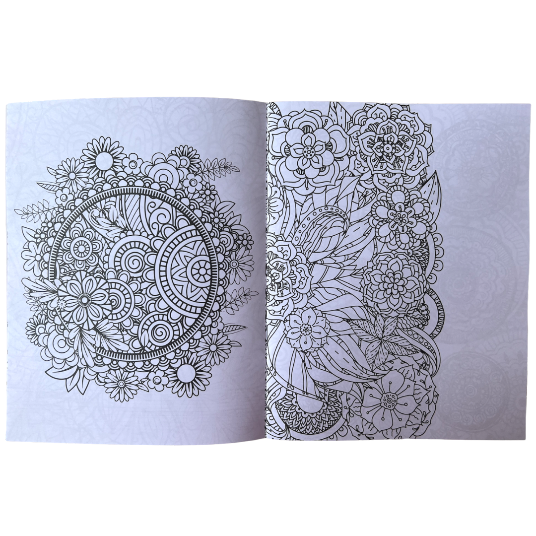 Mandalas libro para colorear Zentangle